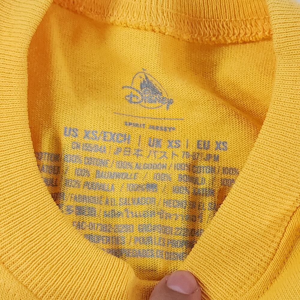 Disney Parks Orange Bird Spirit Jersey Sweatshirt Yellow XS - Picture 6 of 9